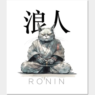 Ronin Cat Posters and Art